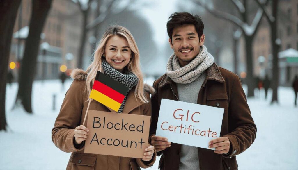 Germany Blocked Account Vs GIC Account of Canada